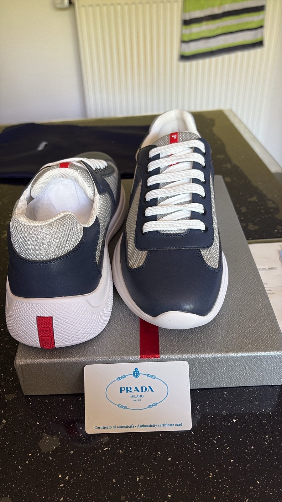 Chaussures Prada, Vêtements | Hommes, Neuf, Enlèvement, Bleu, Baskets