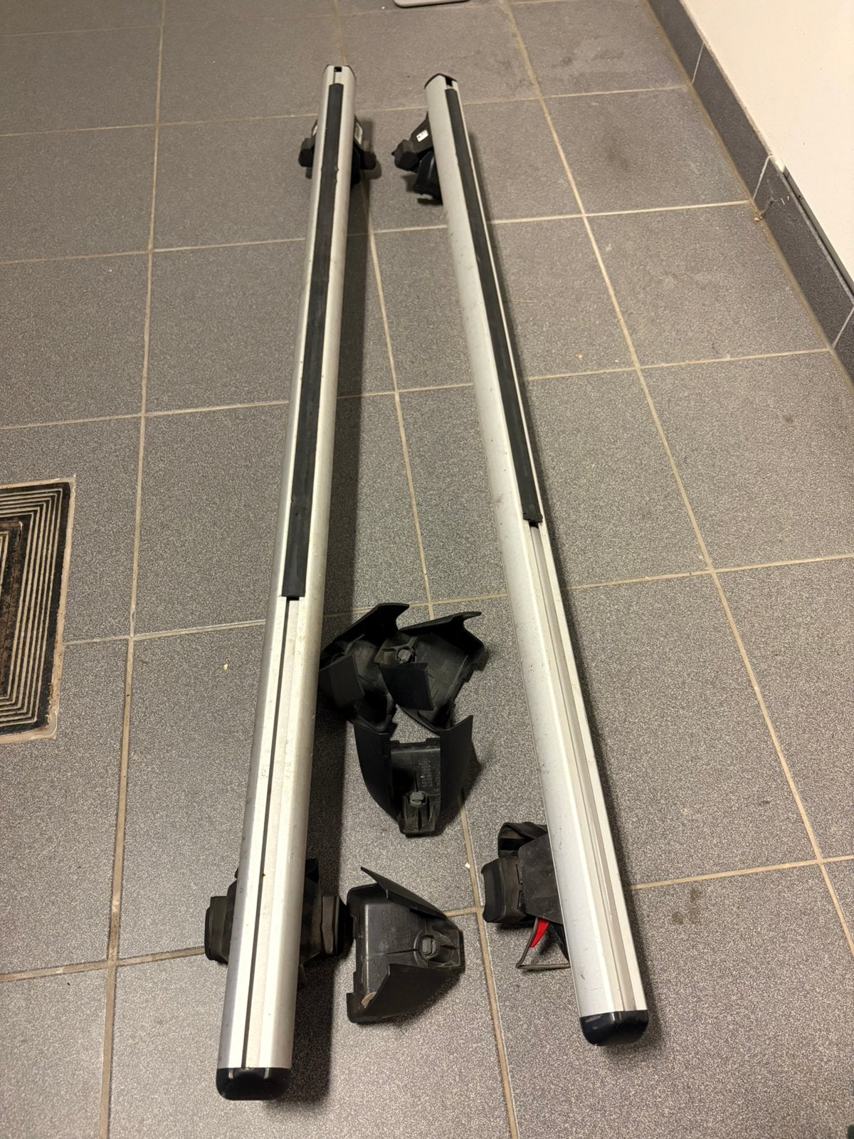 Originele skoda karoq dakdragers/rails, Auto diversen, Dakdragers, Ophalen, Zo goed als nieuw