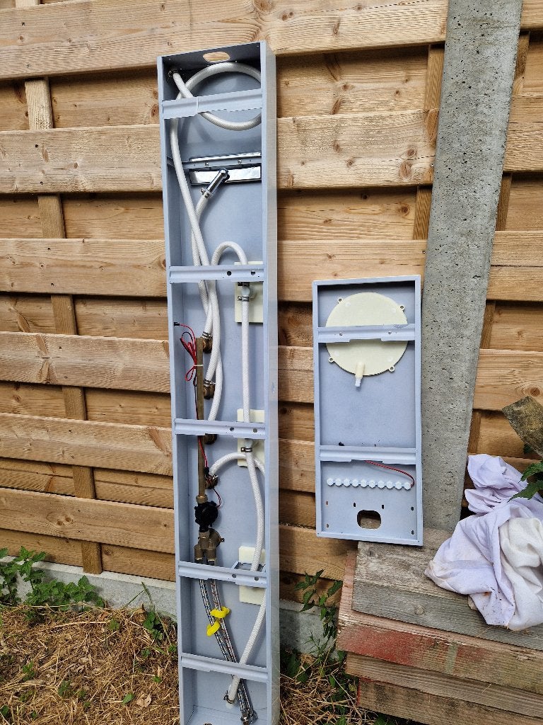 Douchekolom, Doe-het-zelf en Bouw, Ophalen, Nieuw, Chroom, Douche