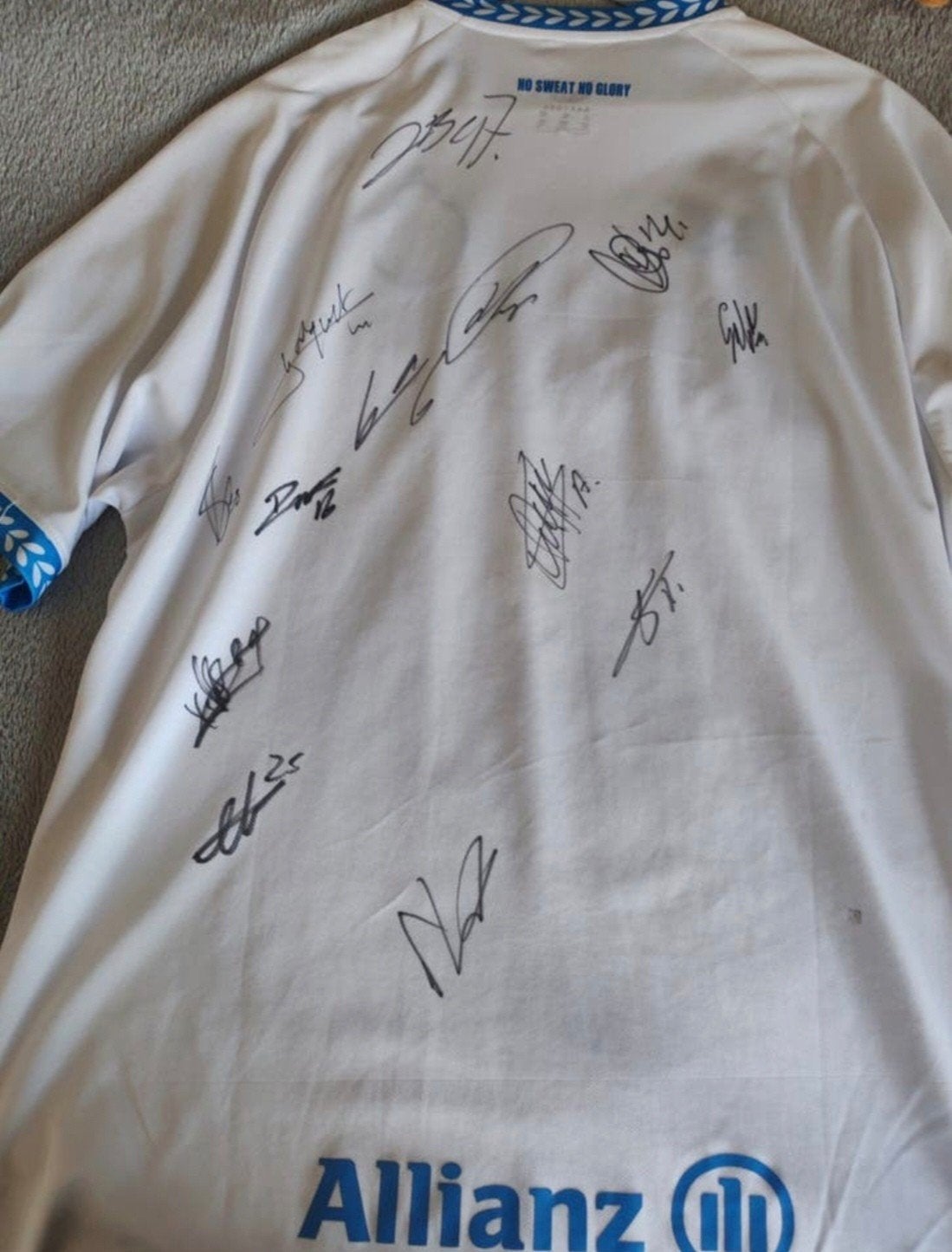 gesigneerd club brugge shirt, Ophalen, Zo goed als nieuw, Shirt