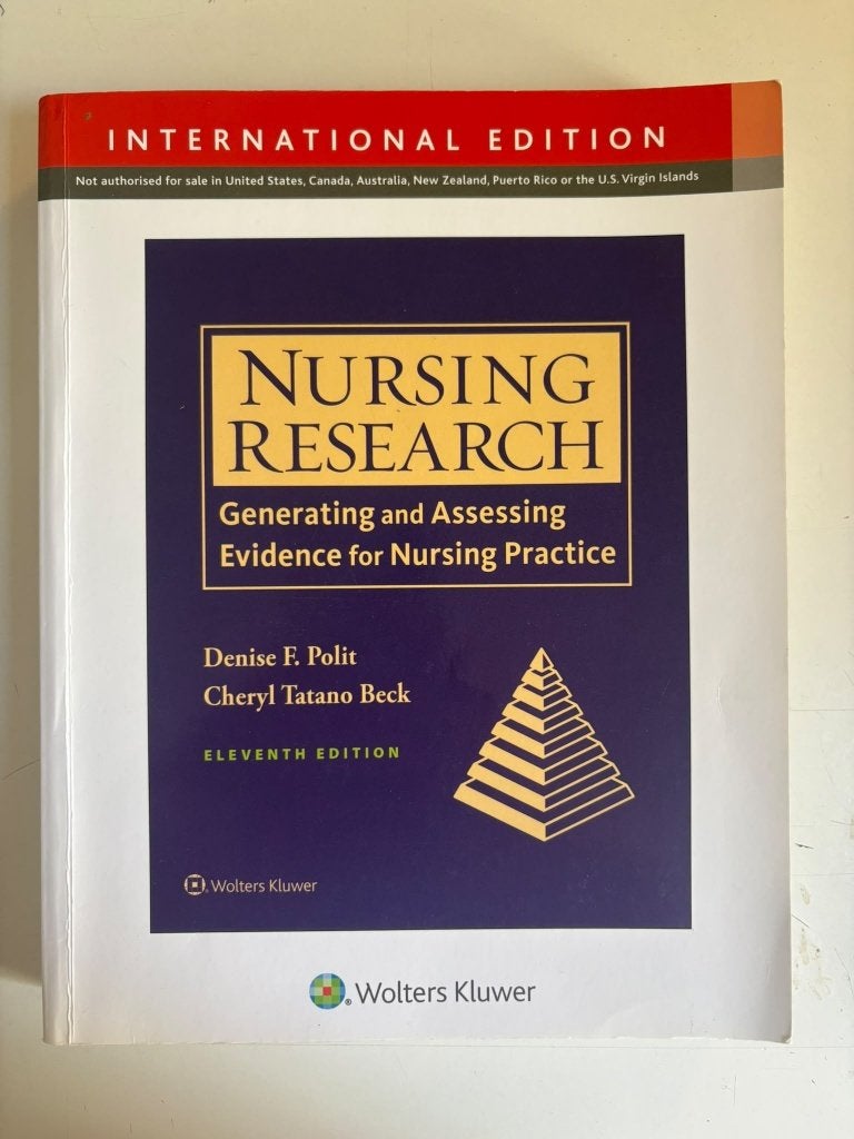Nursing Research, Boeken, Ophalen of Verzenden, Zo goed als nieuw, Overige vakken, Denise F. Polit, Cheryl Tatano Beck
