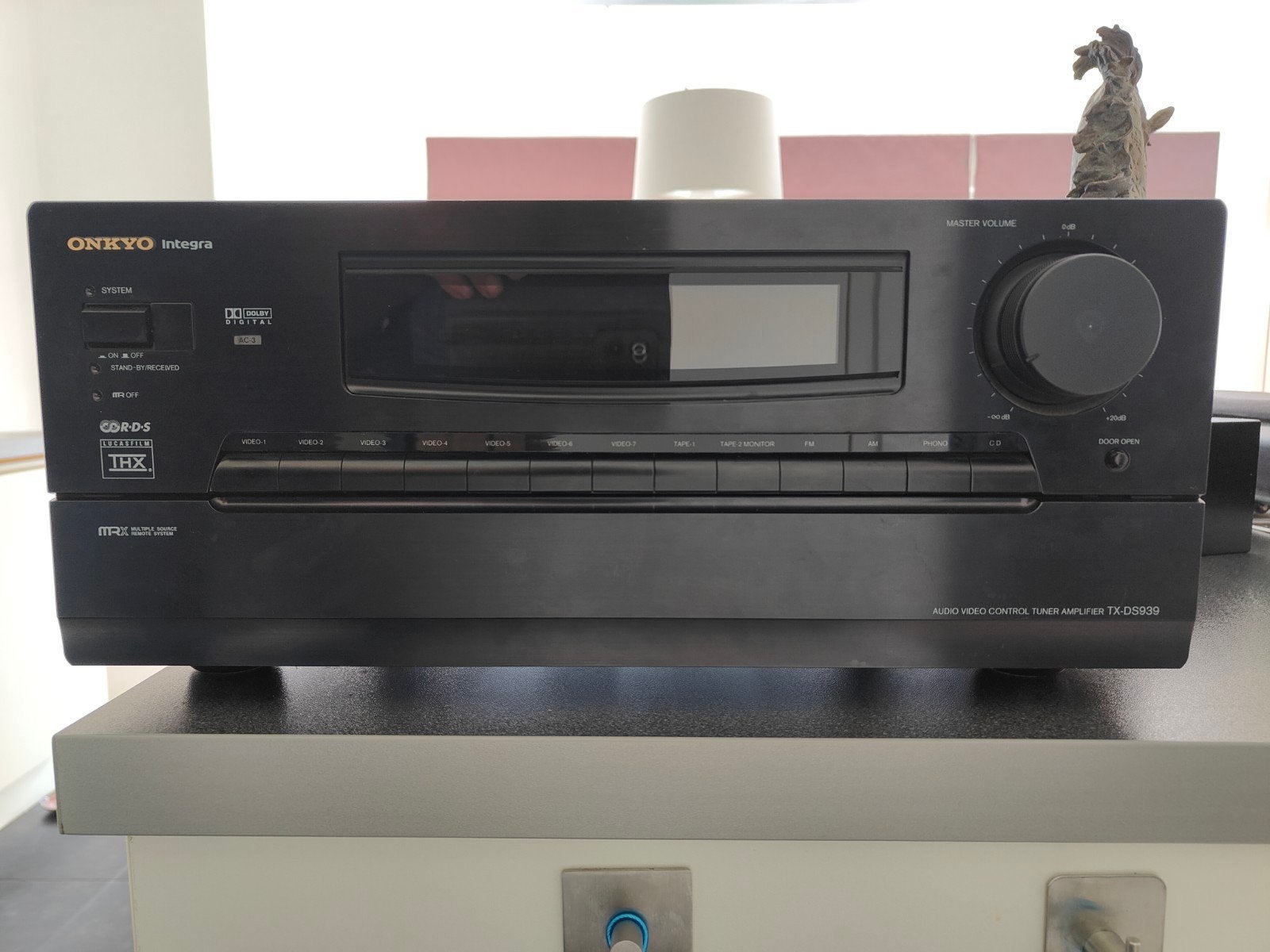 Onkyo top receiver, Enlèvement