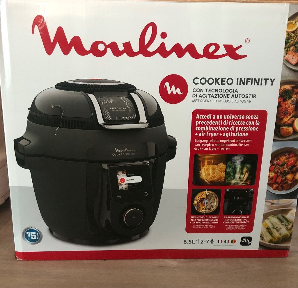 Moulinex Cookeo Infinity CE9828F0 Te koop, Elektronische apparatuur, Ophalen, Timer, Nieuw