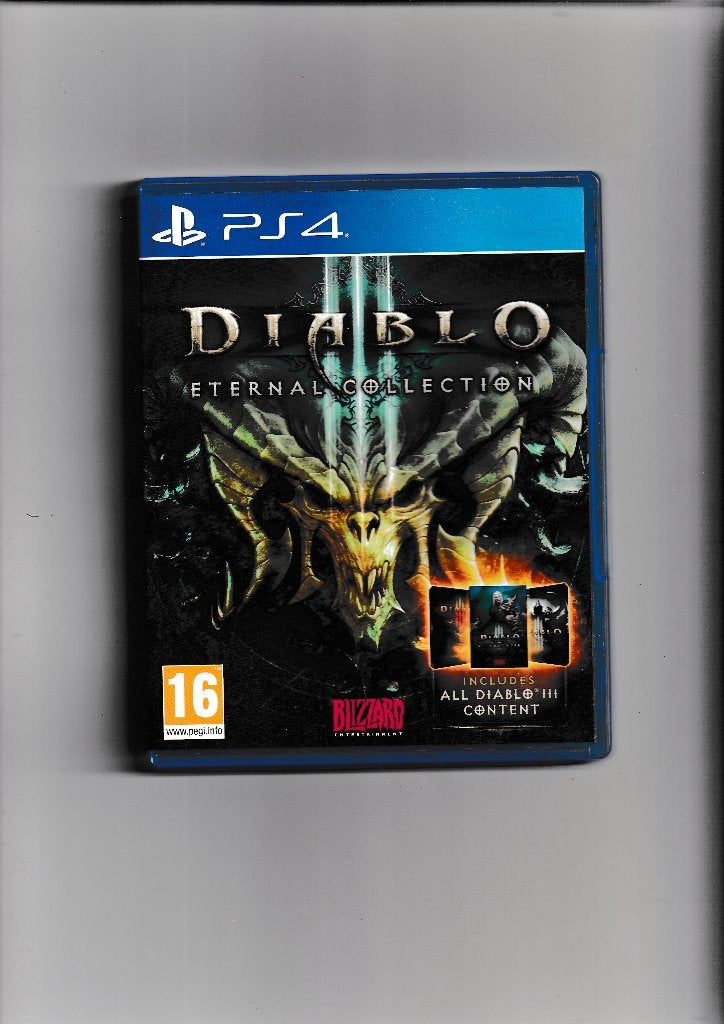 PS 4 DIABLO Eternal collection, Ophalen of Verzenden, Gebruikt, Avontuur en Actie, Vanaf 16 jaar