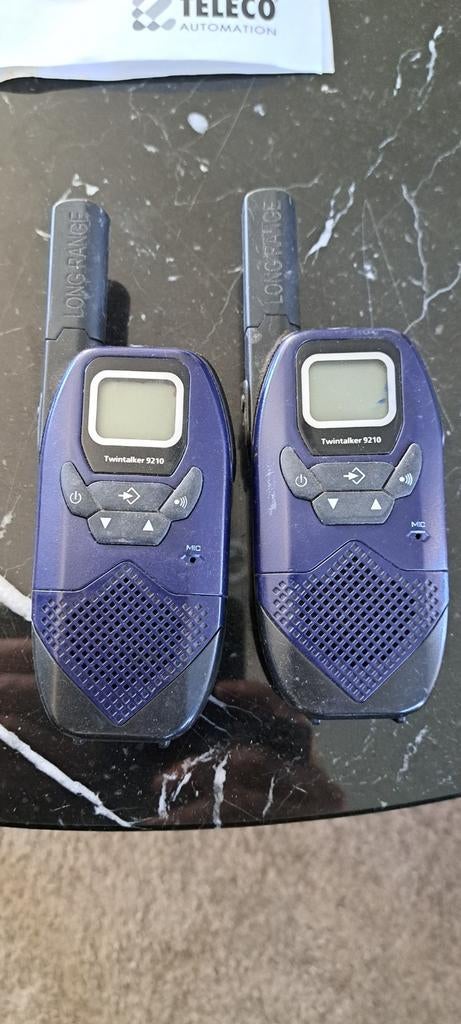 Te koop: Set walkie talkies / Twintalker 9210, Enlèvement ou Envoi