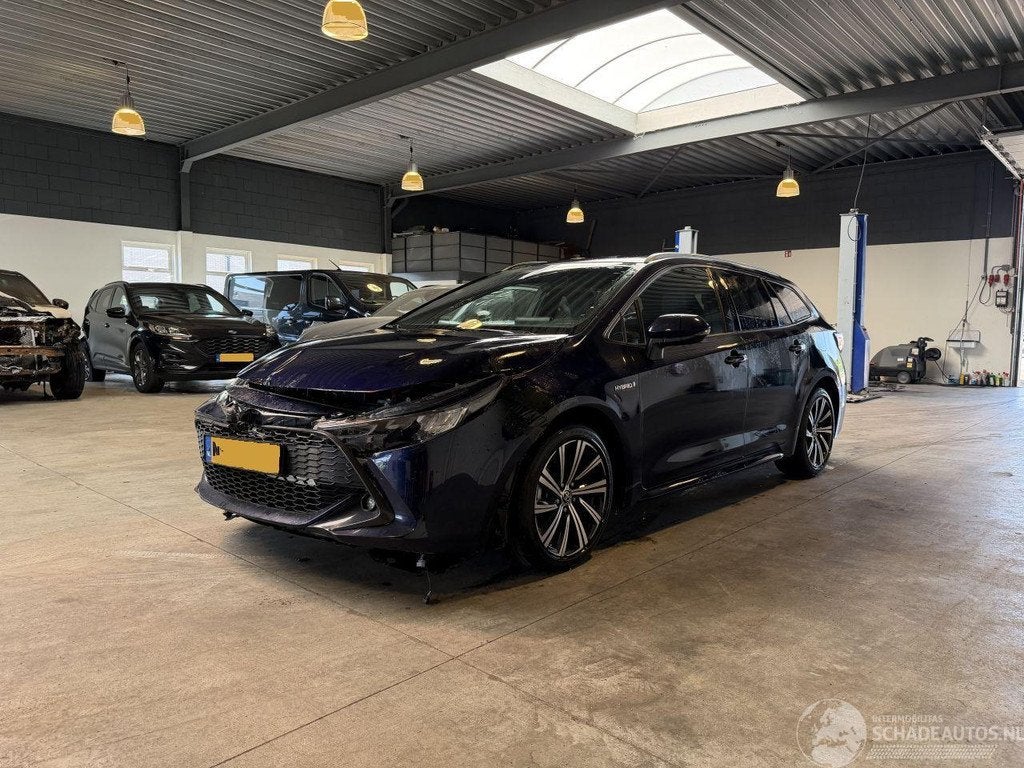 Toyota Corolla Touring Sports 1.8 Hybrid (bj 2021), Automaat, Blauw, Toyota-Allee 2 ,50858, Köln, Deutschland, Break