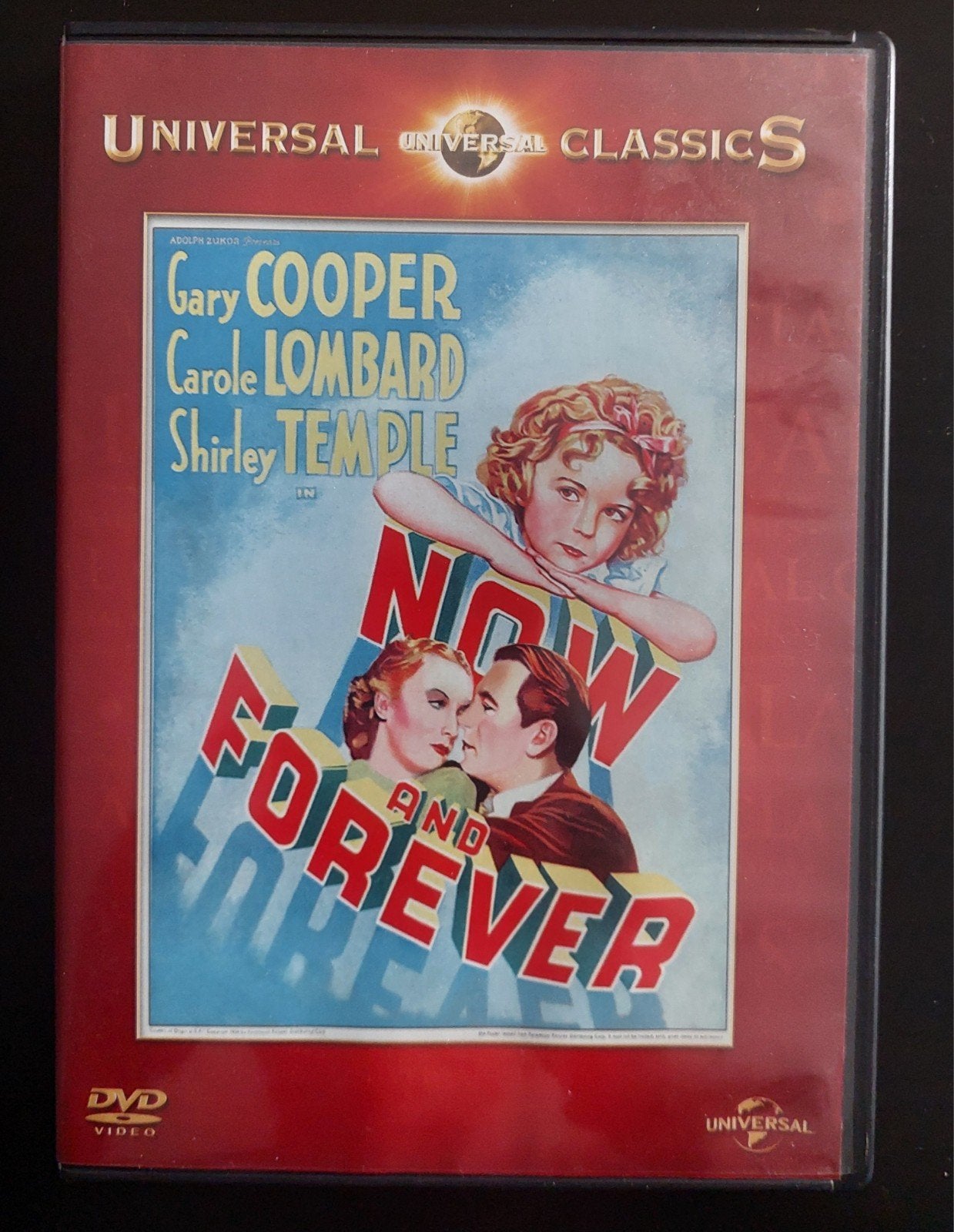 DVD Nu en Voor Altijd (Gary Cooper en Shirley Temple), Ophalen of Verzenden