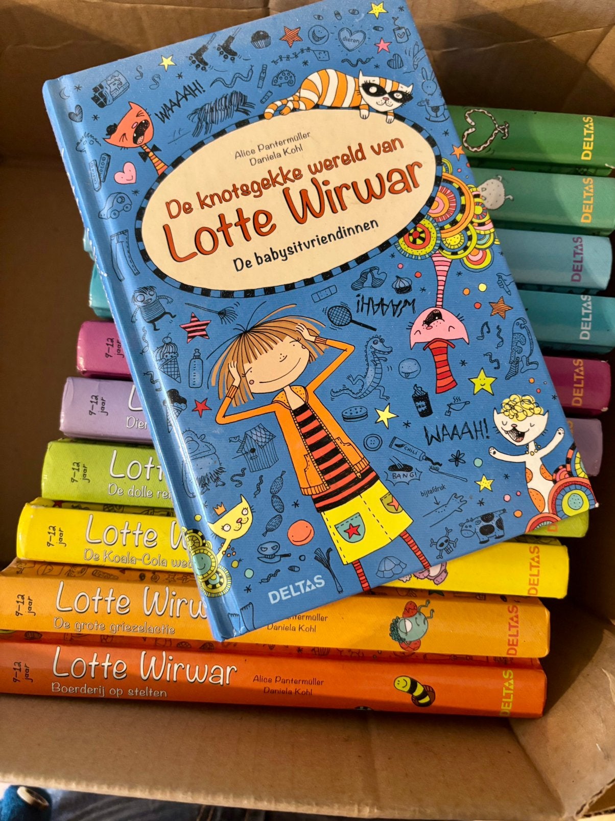 Reeks Lotte Wirwar (11 boeken), Boeken, Ophalen of Verzenden, Gelezen, Fictie