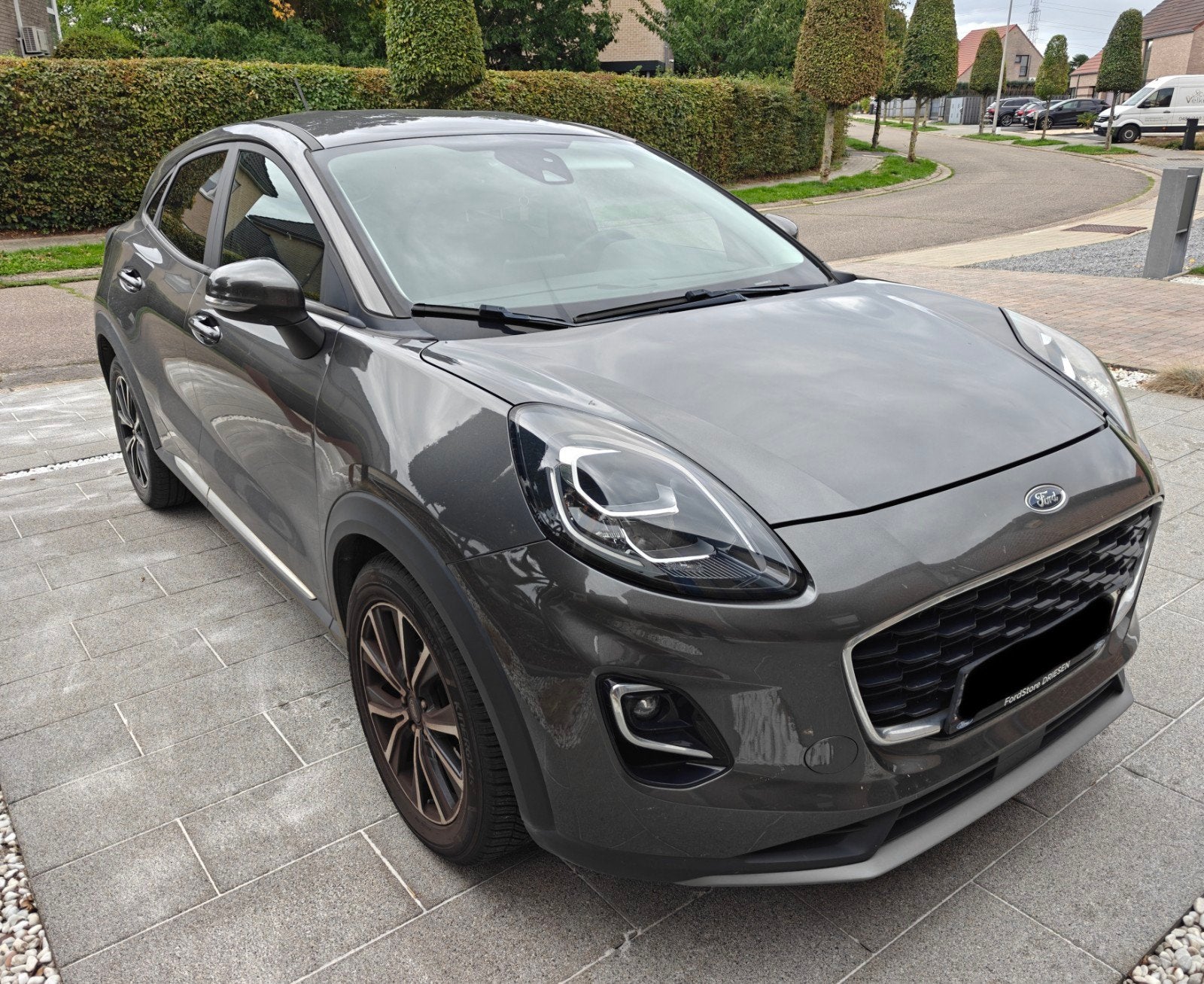 Ford Puma 1.0 EcoBoost Titanium, Auto's, Voorwielaandrijving, Stof, Zwart, 4 cilinders