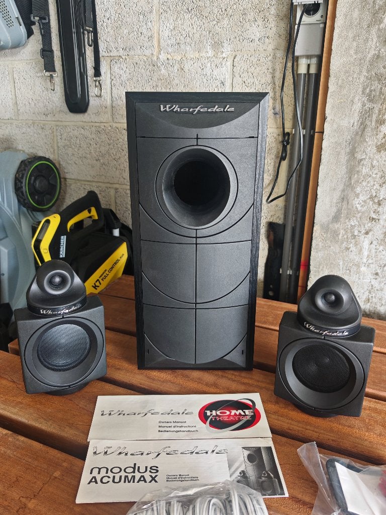 Wharfedale ACUMAX 3, Nieuw, Complete surroundset, 120 watt of meer, Ophalen