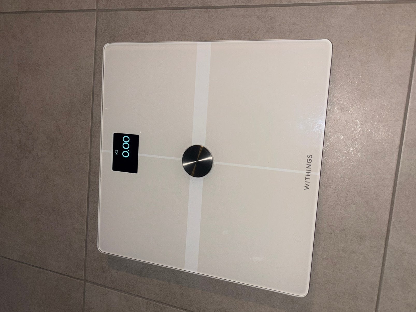 Withings Body Smart blanc, Electroménager, Balances, Enlèvement, Comme neuf, Pèse-personne
