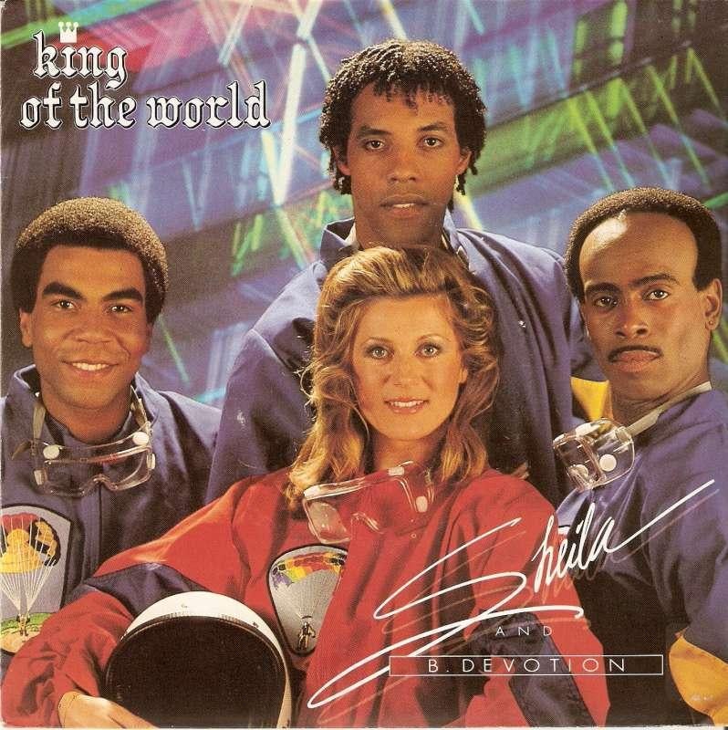 single Sheila & B.Devotion - King of the world, 7 inch, Ophalen of Verzenden, Zo goed als nieuw, Pop