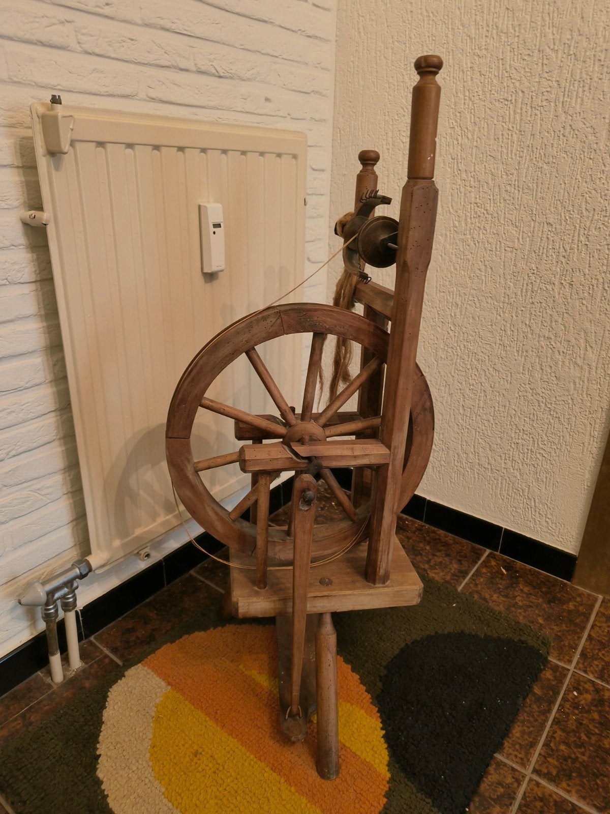 spinnewiel, Hobby en Vrije tijd, Spinnewielen en Spinnen, Ophalen, Spinnewiel
