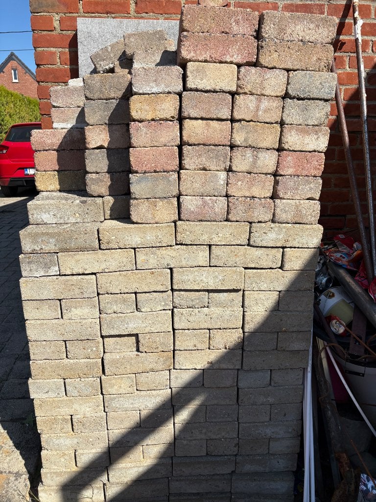 Klinkers, Ophalen, Gebruikt, Minder dan 5 m², Beton