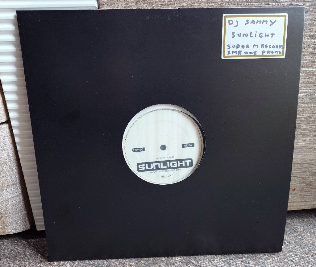 DJ Sammy - Sunlight (12'' Vinyl), Cd's en Dvd's, Vinyl | Dance en House, Verzenden, 2000 - 2009, Zo goed als nieuw, 12 inch