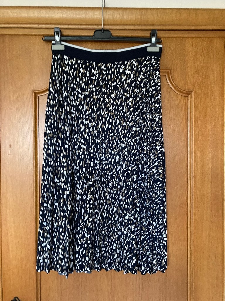 Lange rok (zwart, wit en beige) NIEUW, Tom Tailor, maat 38, Kleding | Dames, Rokken, Maat 38/40 (M), Meerkleurig, Nieuw, Onder de knie