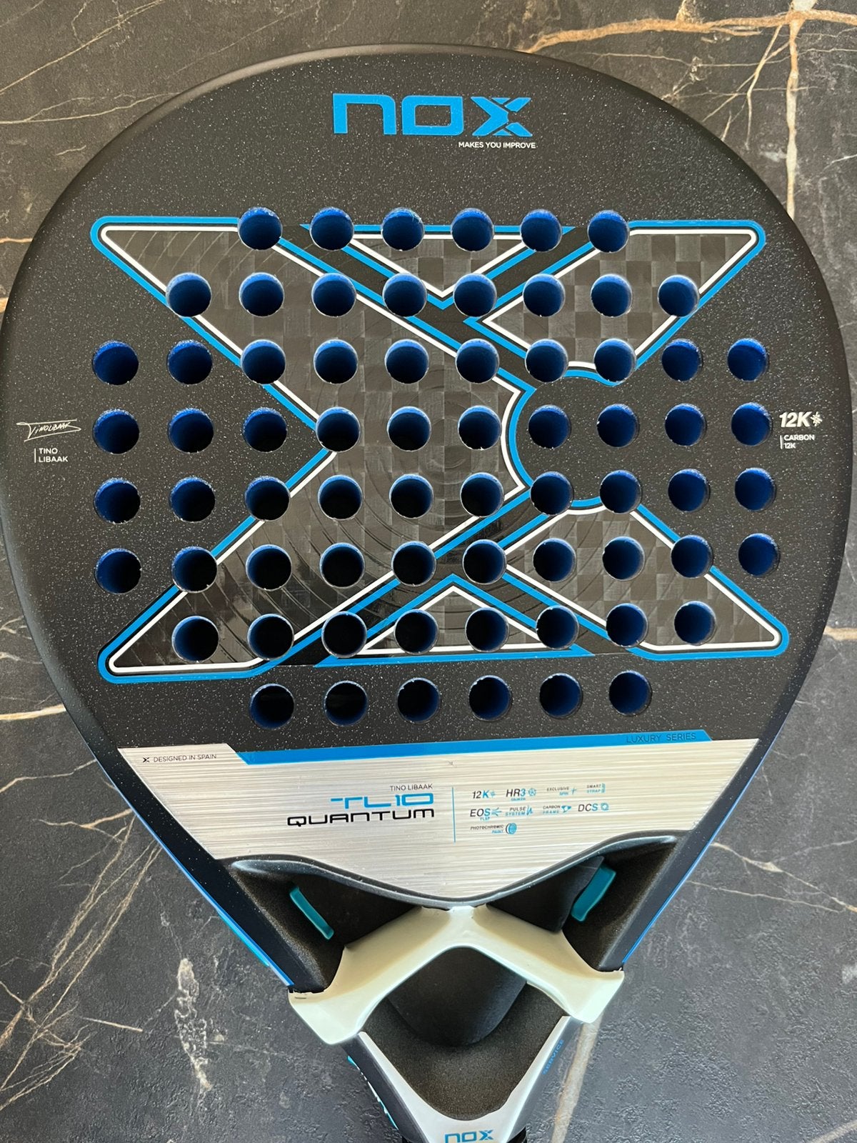 Nox TL10 Quantum 12K By Tino Libaak 2025 (Hybrid), Sports & Fitness, Padel, Enlèvement, Comme neuf
