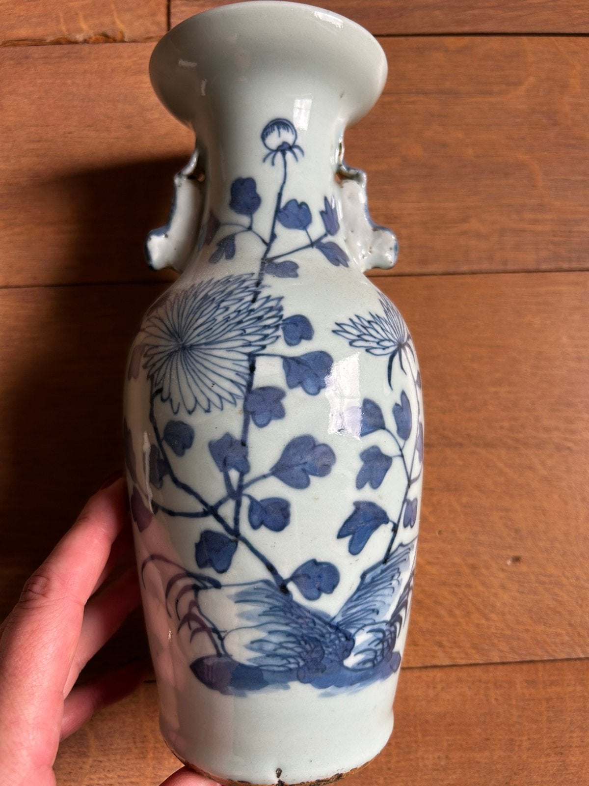 Chinees vaasje, Ophalen