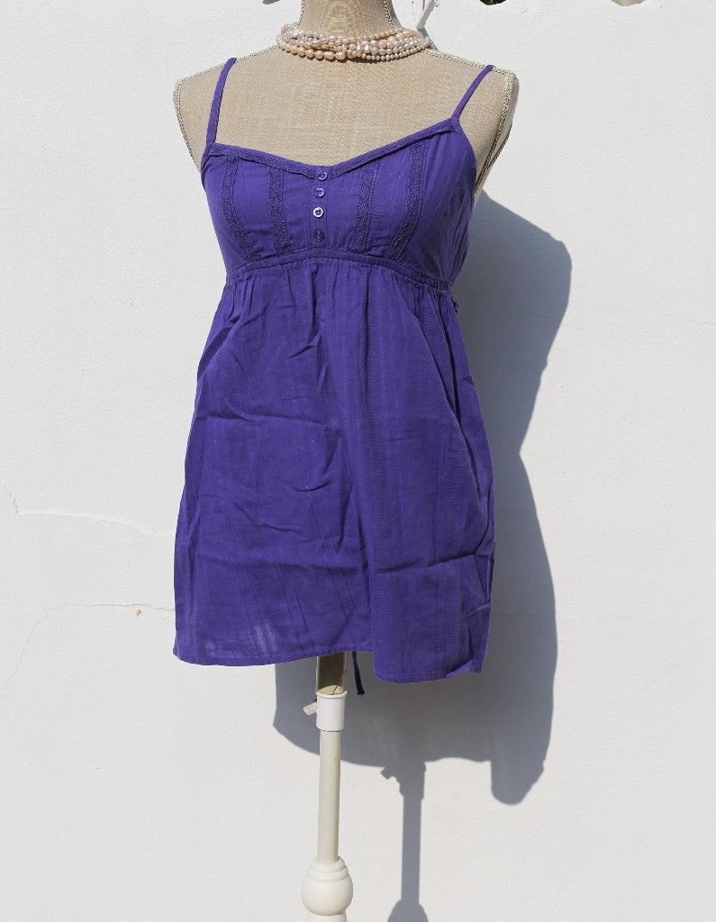 Paarse katoenen top S, Kleding | Dames, Topjes, Paars, Ophalen of Verzenden, Zo goed als nieuw, Pimkie