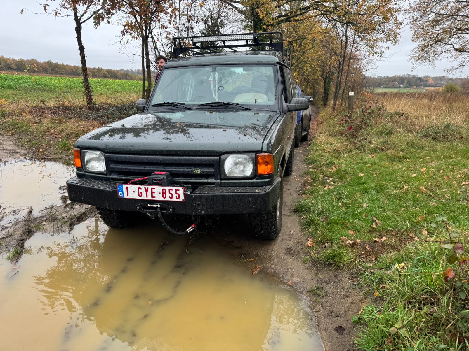 Land rover discovery 1 300tdi(lichte vracht), Stof, Beige, Bedrijf, SUV of Terreinwagen