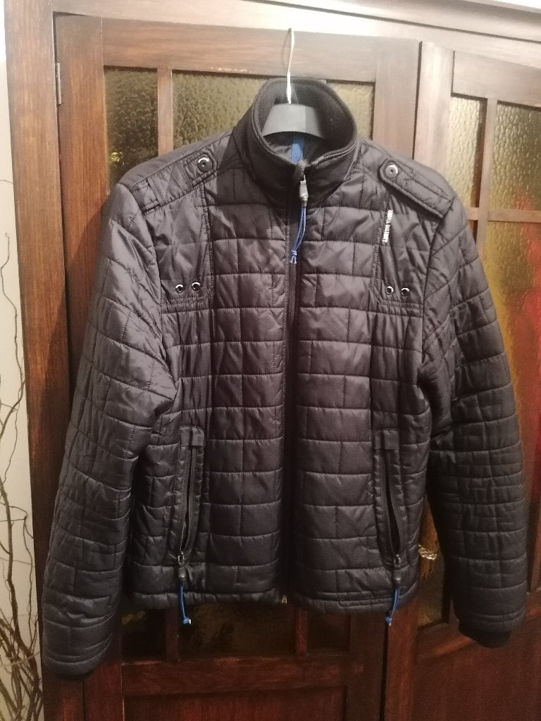 Heren jas maat S, Kleding | Heren, Ophalen of Verzenden, Gedragen, Maat 46 (S) of kleiner, Blauw