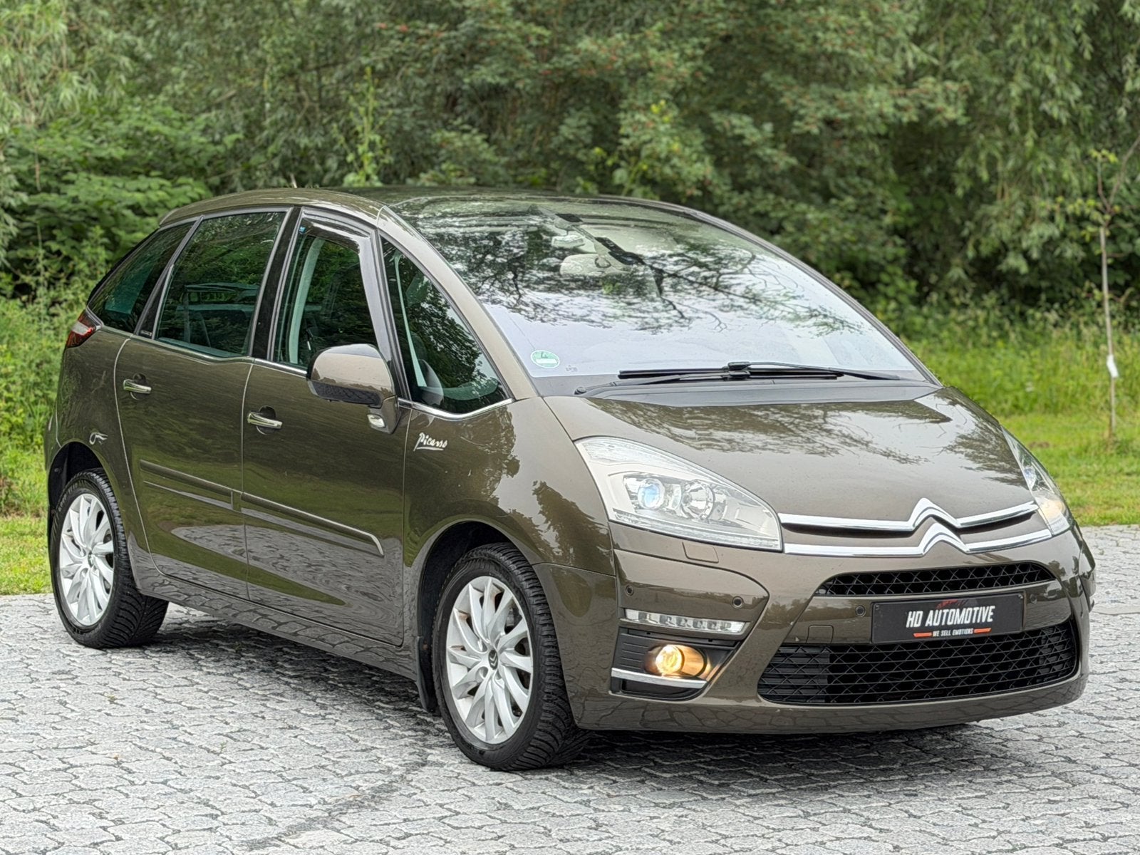 CITROËN C4 PICASSO • 1.6i *AUTOMATIC* VOL OPTIES • GEKEURD, Bruin, C4 (Grand) Picasso, 5 zetels, 1598 cc