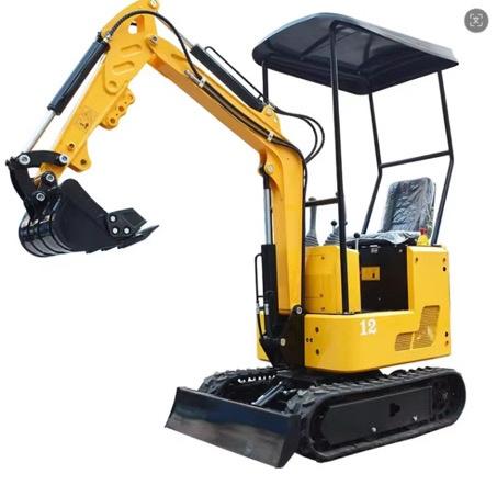 Minigraafmachine 1.2 T, Ophalen, Graafmachine