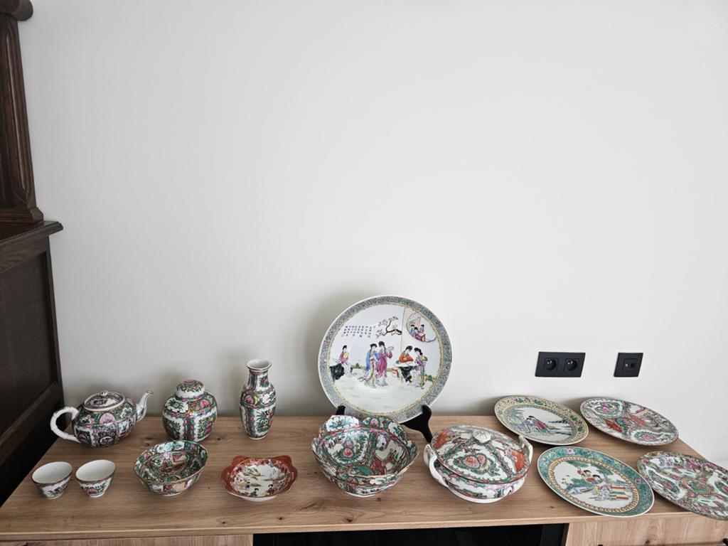 Chinees porselein servies., Antiek en Kunst, Antiek | Servies los, Ophalen