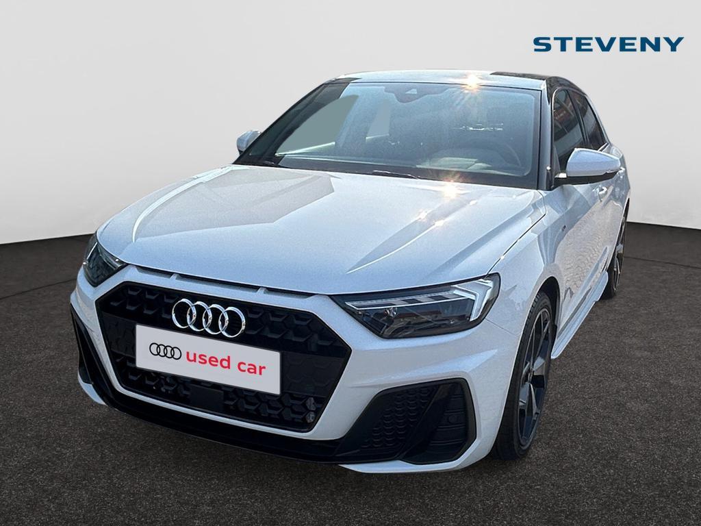 Audi A1 Sportback Audi A1 Sportback Business Edition S line, Auto's, Automaat, A1, Wit, Stadsauto