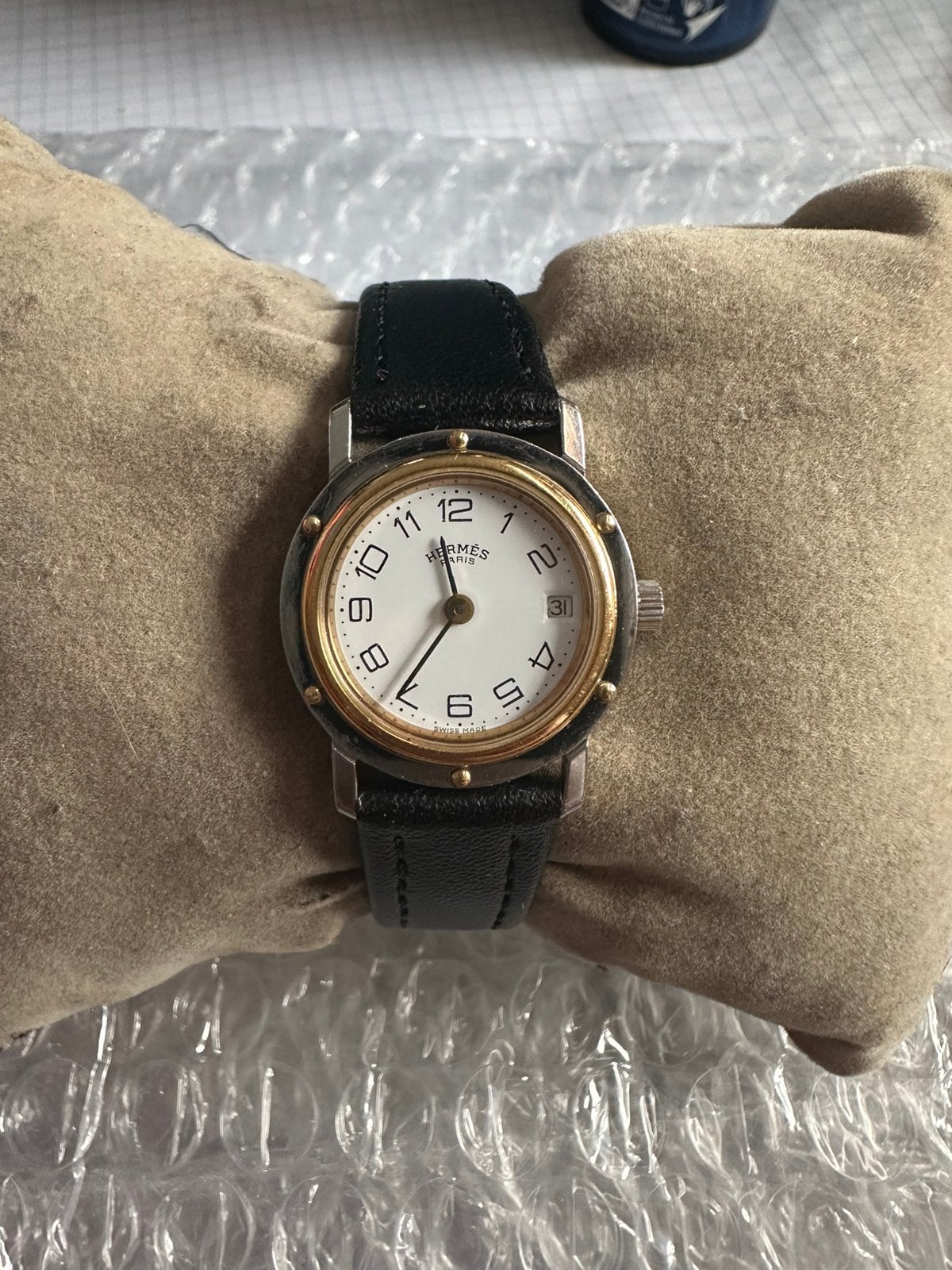 Monter hermès clipper, Bijoux, Sacs & Beauté, Montres | Femmes, Comme neuf, Enlèvement