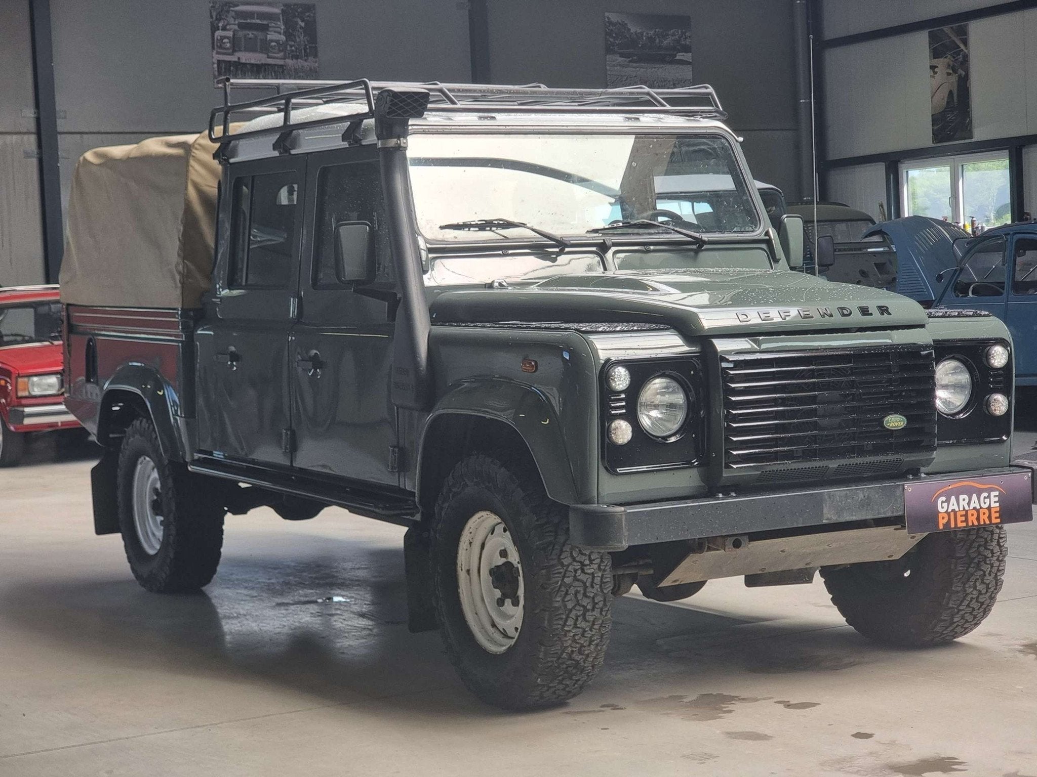 Land Rover Defender 2.2 Turbo - D * 130 PICK-UP, Autos, Euro 5, Achat, https://public.car-pass.be/vhr/fbbf513d-24f9-4307-ab6b-0e903a0c8cf2