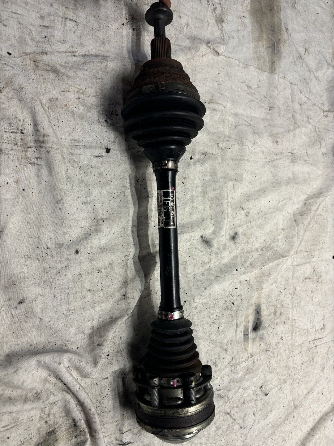 Volkswagen Golf VI / 6 Aandrijfas Linksvoor 1K0407271FS, Volkswagen, -, Utilisé, -