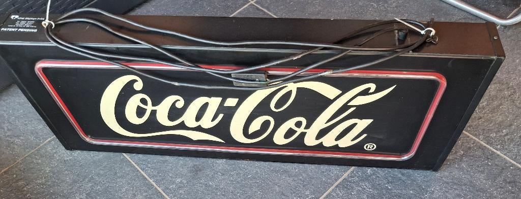 Coca cola lichtreclame neon, Ophalen