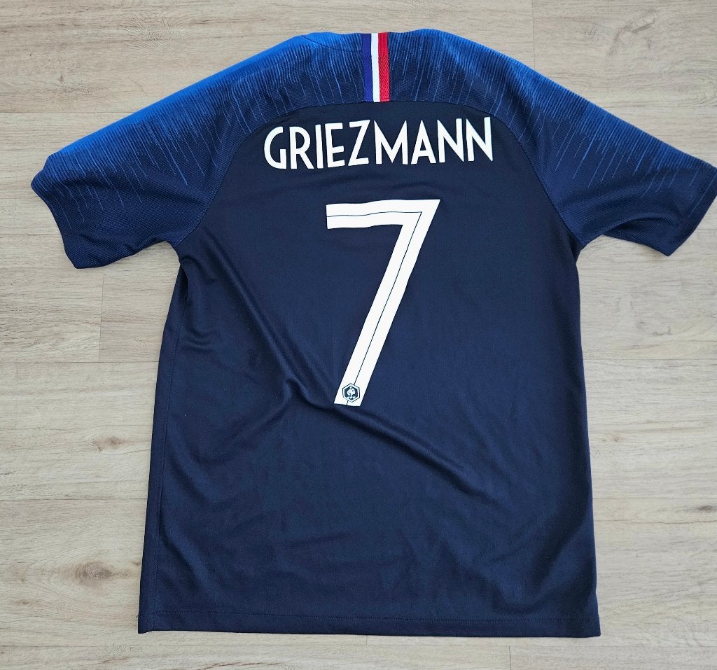 Frankrijk voetbalshirt WK 2018 Antoine Griezmann, Ophalen of Verzenden, Zo goed als nieuw, Shirt