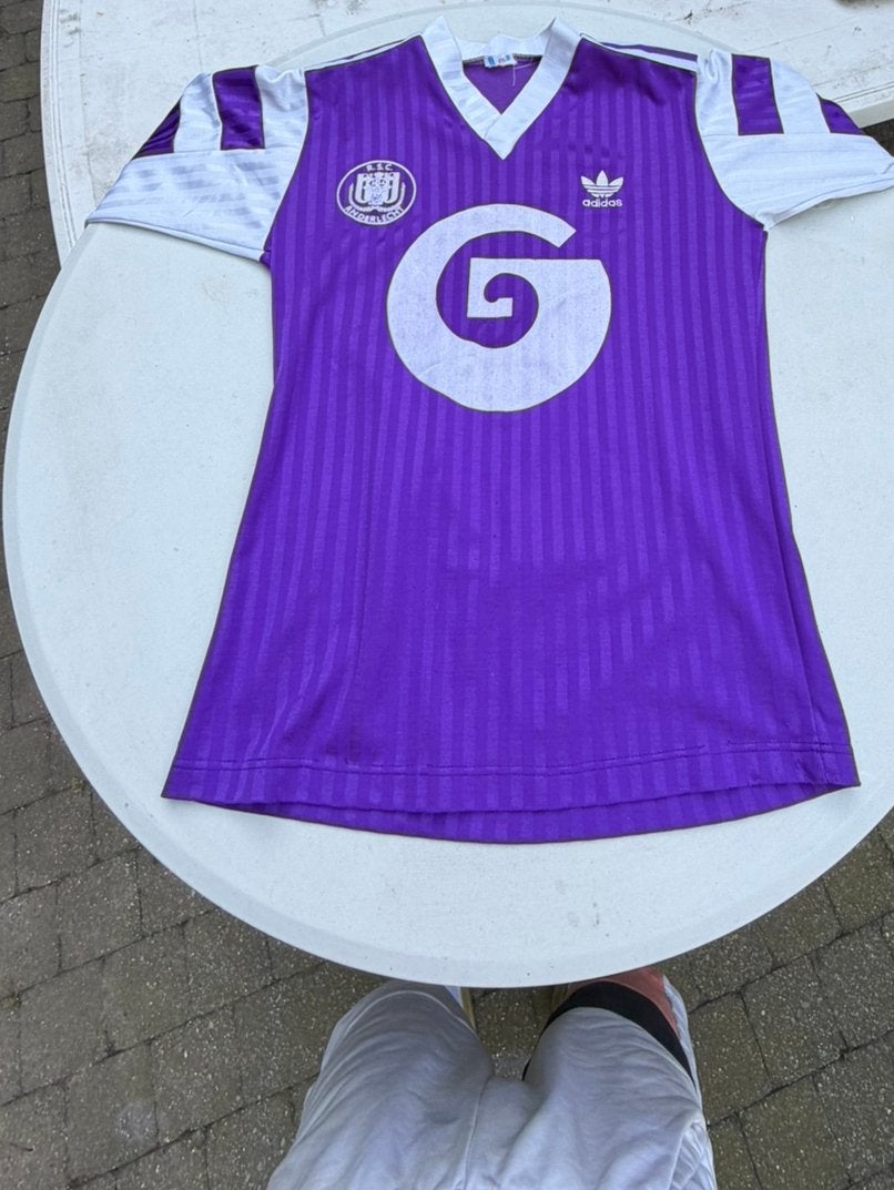 Vintage Anderlecht shirt, Ophalen of Verzenden, Zo goed als nieuw