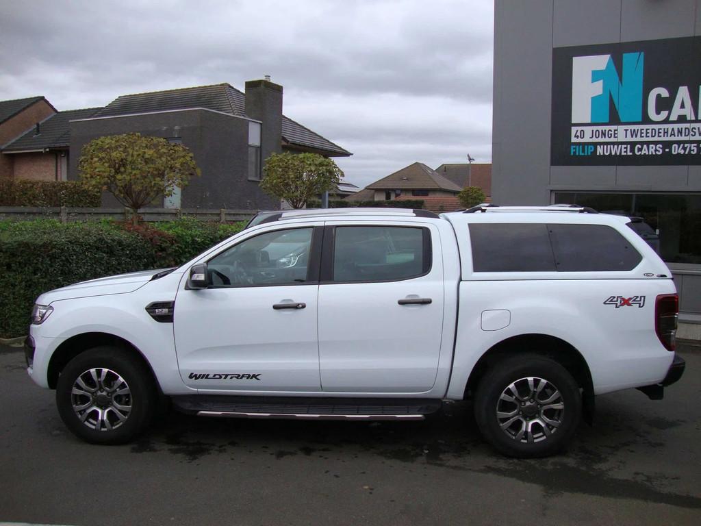 Ford Ranger 212pk aut, ford garantie,2022, btw in, camera, g, Auto's, Ford, Automaat, 4 deurs, Gebruikt, 4 cilinders