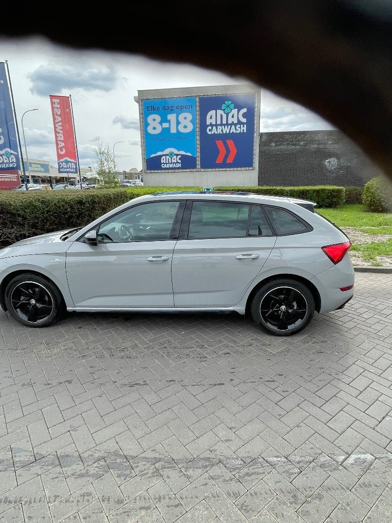 Skoda Scala dsg 7trap 150 pk Benzine, Auto's, Skoda, 4 cilinders, Berline, Particulier, Zilver of Grijs