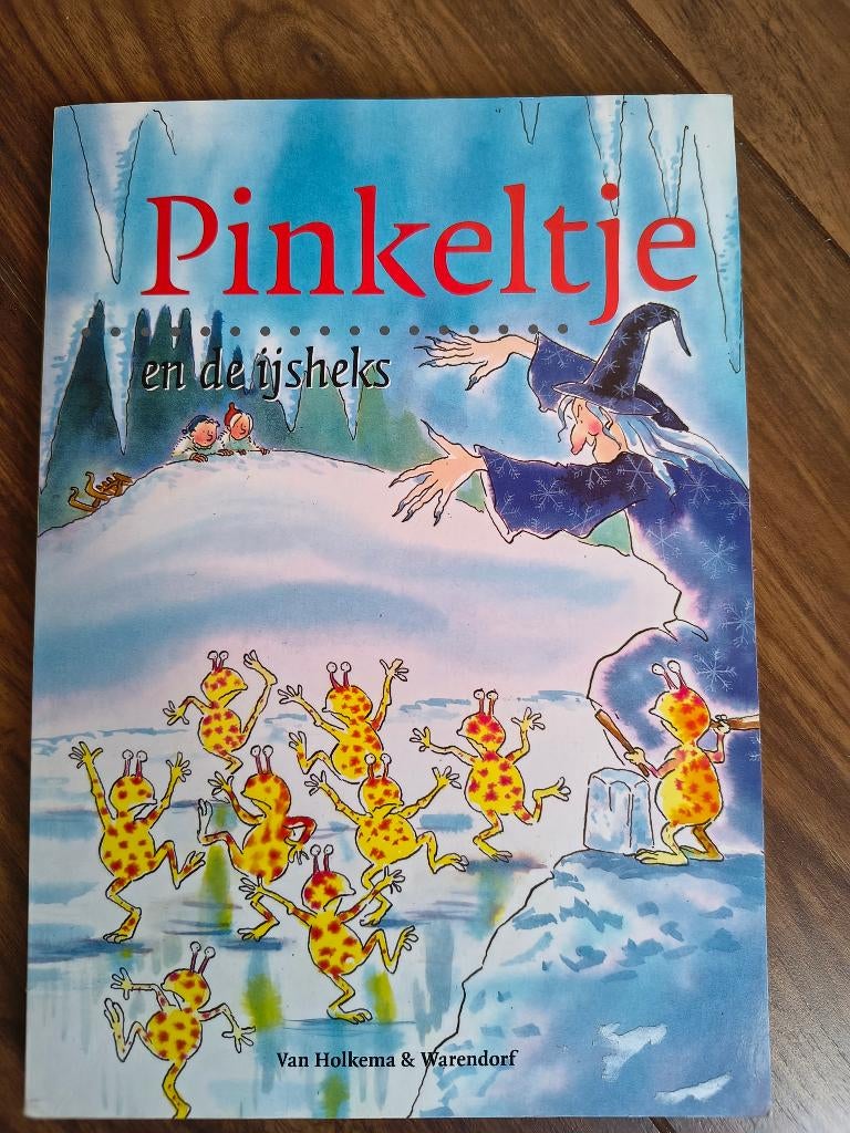 Pinkeltje en de ijsheks, Enlèvement, Utilisé, Fiction
