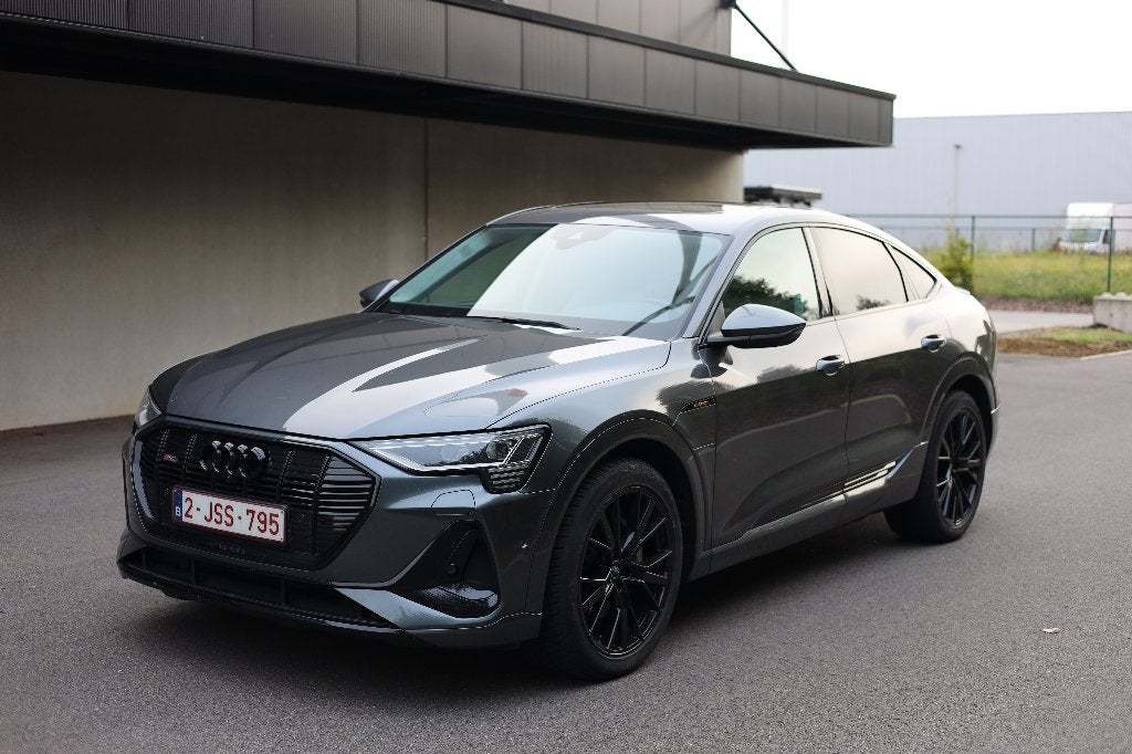 Audi e-tron Sportback 55 quattro S line, Auto's, Automaat, 0 cilinders, 1800 kg, Leder