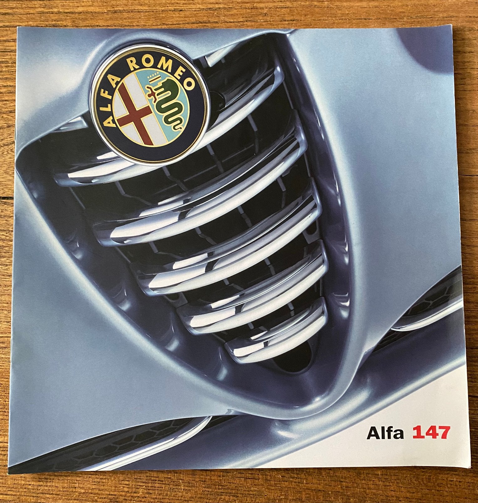 Alfa Roméo 147 exclusive - Brochure de la voiture 2000, Envoi, Comme neuf, Alfa Romeo