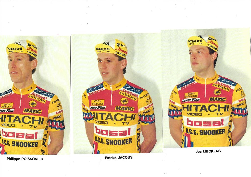 carte photo coureur cycliste, Envoi, Utilisé, Photo