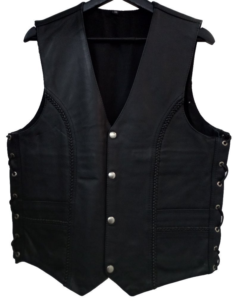 Gilet de Moto en cuir neuf, Envoi, Neuf, avec ticket, Femmes, Manteau | cuir