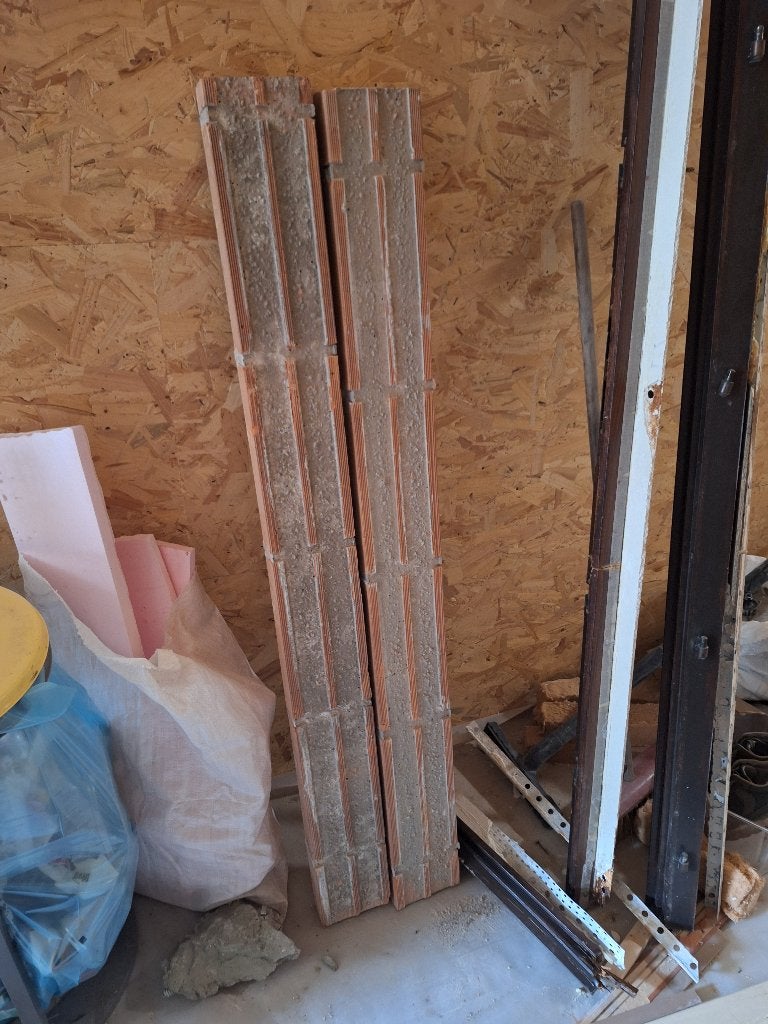 2 STALTON LATEIEN 6/14 - 140 cm - NIEUW, Ophalen, Nieuw, Beton