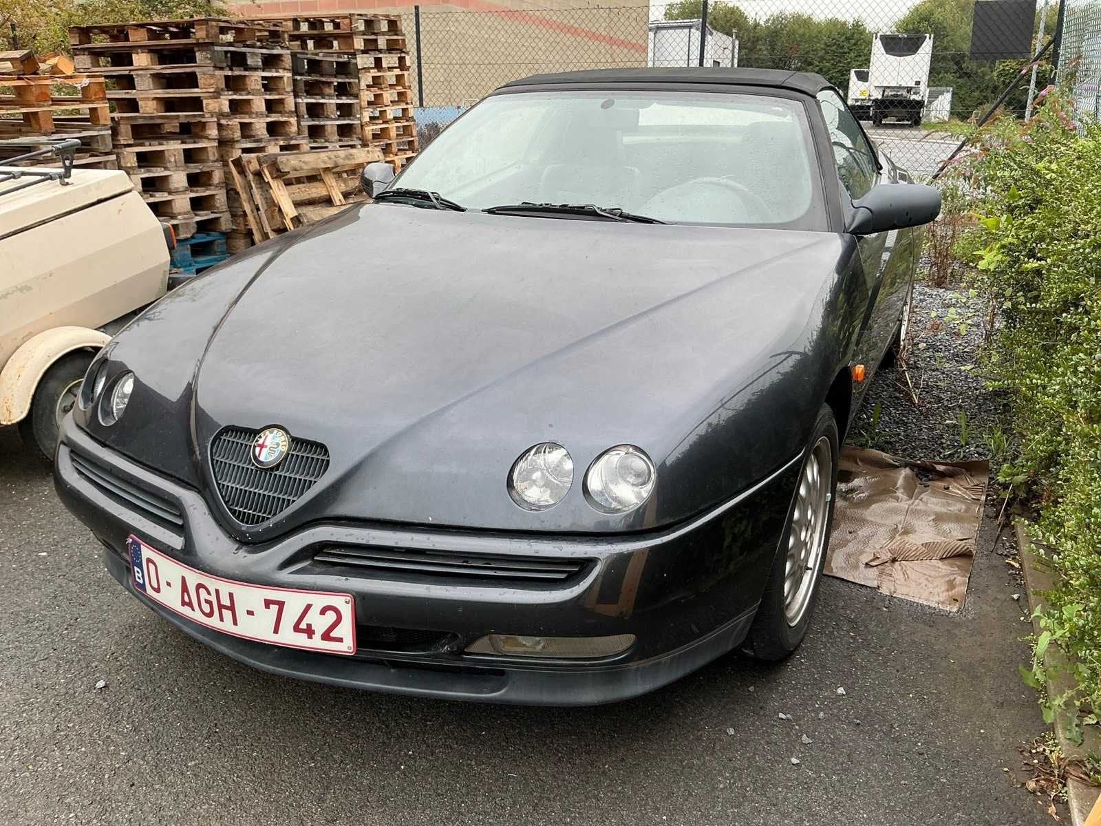 Alfa Romeo Spider Oldtimer Cabriolet, Auto's, Bedrijf, Handgeschakeld, Overige carrosserie, Alfa Romeo