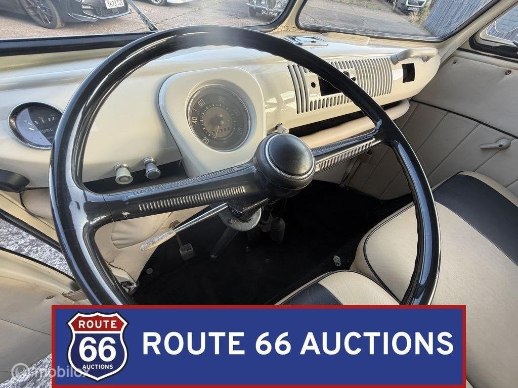 Volkswagen Type 2 Deluxe Microbus | 1961 | Route 66 Auctions, Auto's, Volkswagen, Zwart, Bedrijf, Handgeschakeld