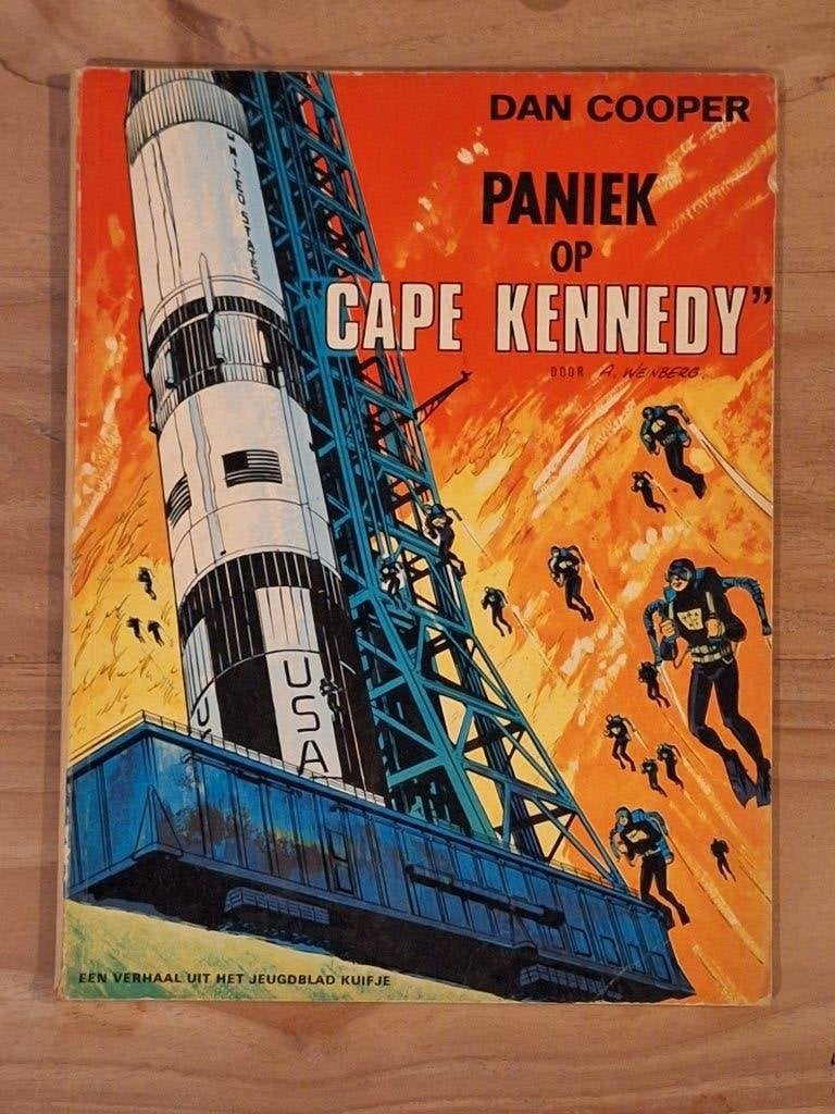 Dan Cooper 14: paniek op Cape Kennedy, Eén stripboek, Ophalen of Verzenden, Zo goed als nieuw