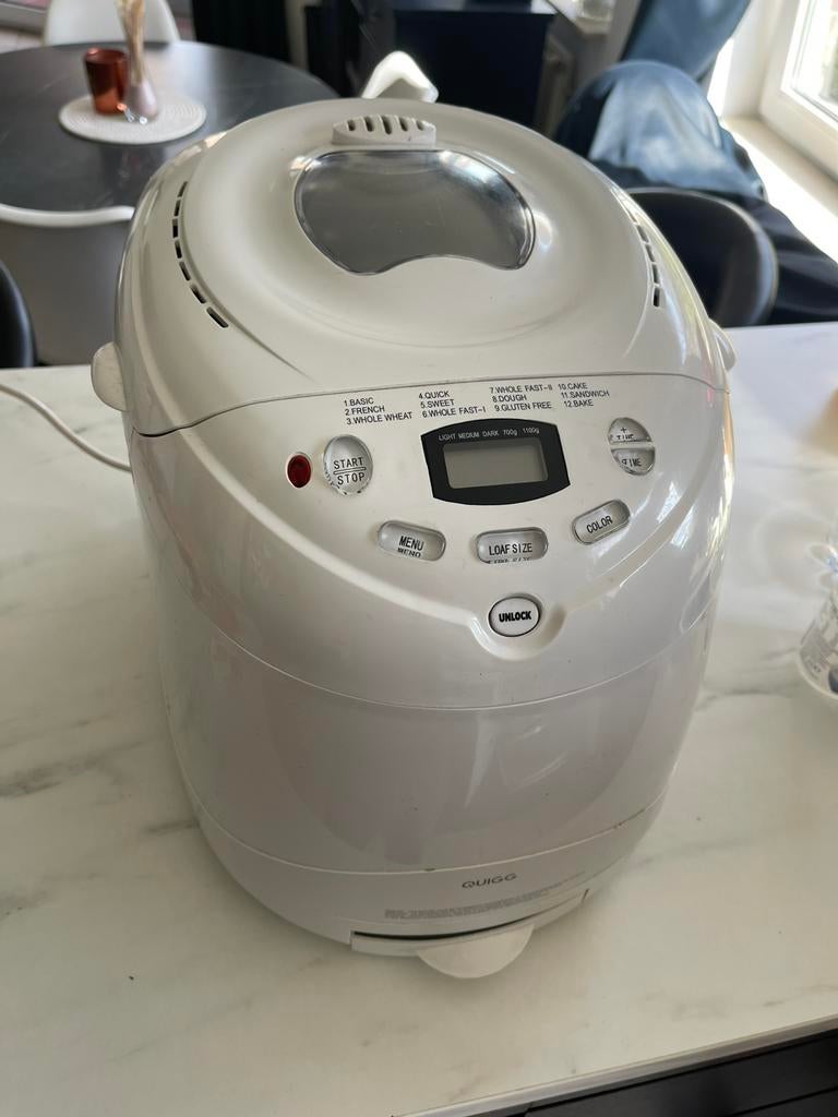 Brood machine quigg, Ophalen of Verzenden, Zo goed als nieuw