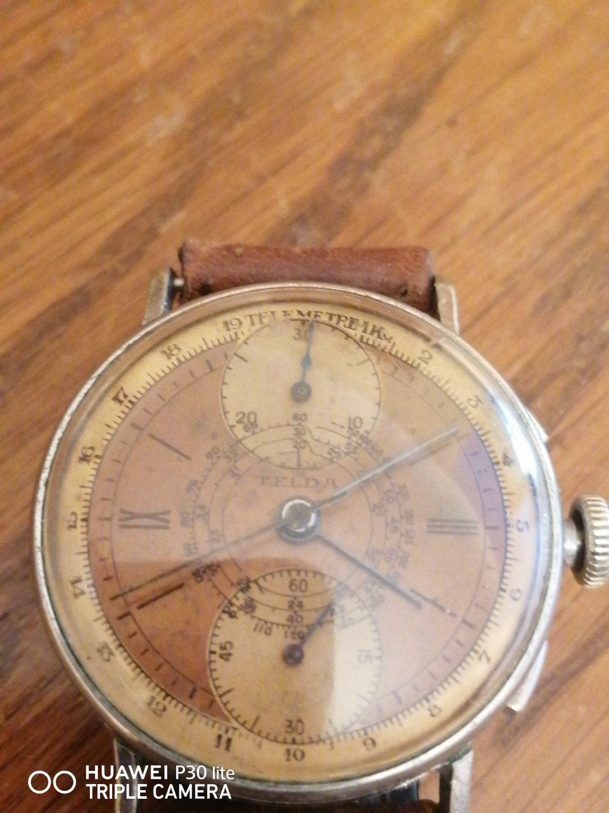 Telda chronographe, Enlèvement ou Envoi, Acier