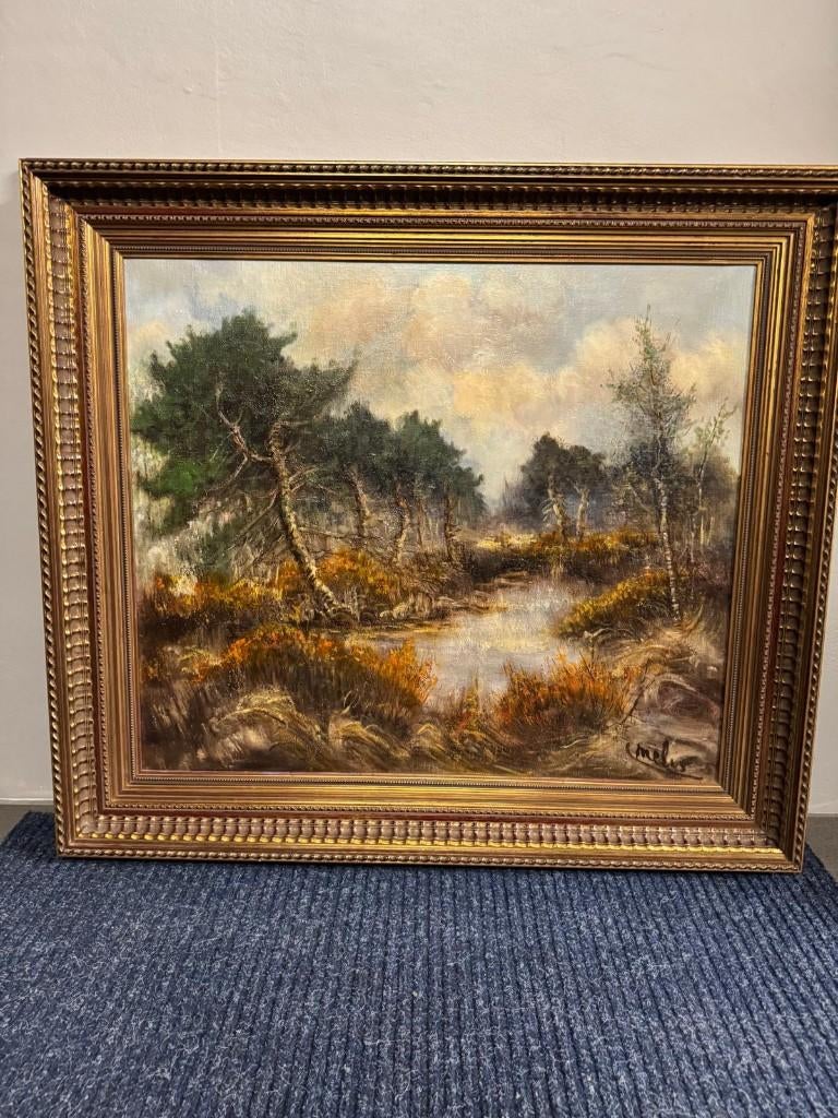 Schilderij Karel Melis, Ophalen