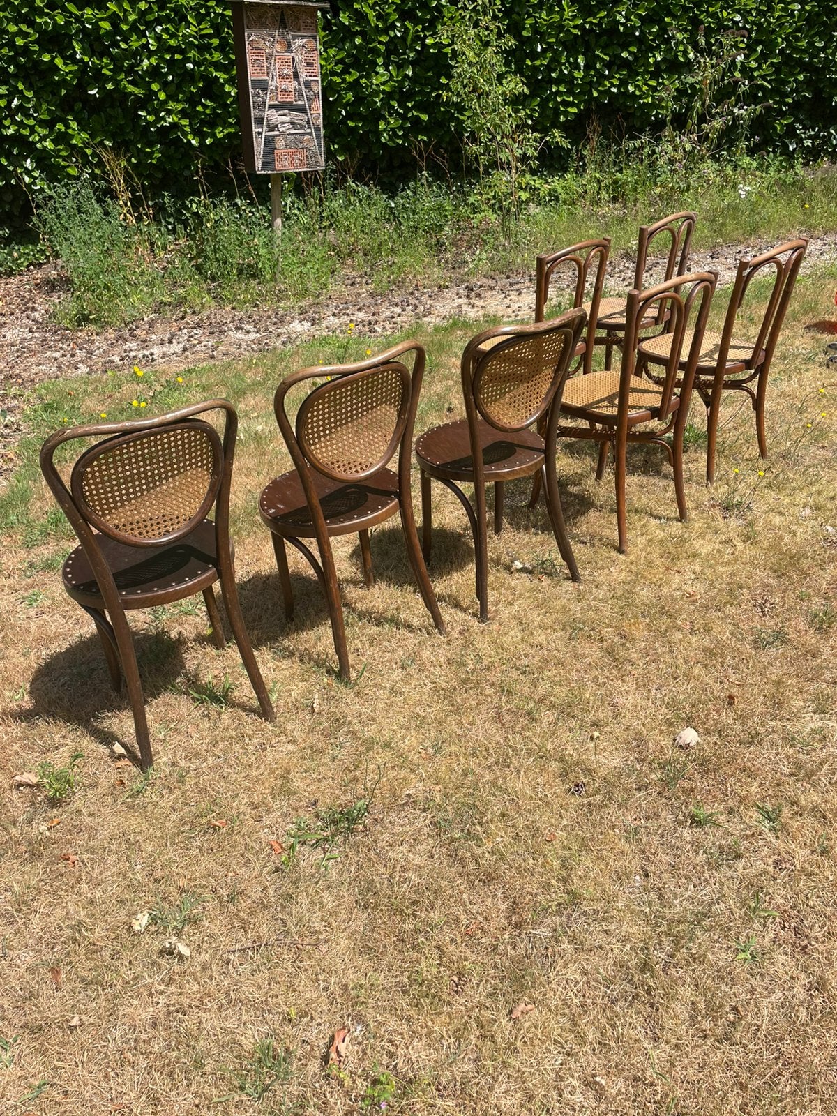 Bistro stoelen authentiek, Antiek en Kunst, Ophalen